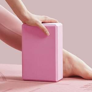 밸런스 EVA 요가 블록2p세트 핑크 홈트 필라테스 블럭