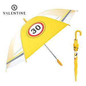 튼튼한 POE 55 8살대 안전속도 30 자동 비닐 아동 어린이 투명 안전우산