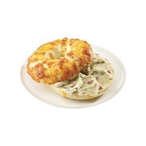 [이디야커피] 대파베이컨 크림치즈 베이글