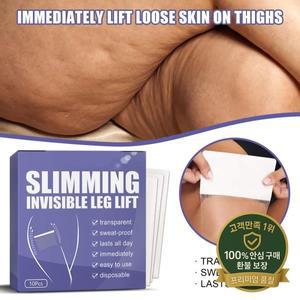 허벅지 컨투어링 리프팅 테이프 10pc 다리 투명 처진 피부에 적합 바디 울트라 씬 내부 Stic