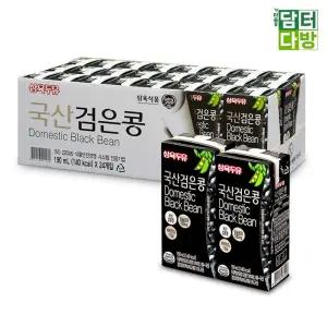 삼육두유 국산 검은콩 두유 190ml x 24개/아침식사대용/어르신간식/귀리/검정콩/맛있는두유/아몬드/음료
