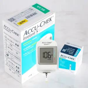 로슈  인스턴트S 혈당계+시험지50매+호환침110개+솜100매 혈당측정기