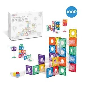 [보리보리/정토이즈]제이맥타일즈 자석블럭 마블런 투명 100p