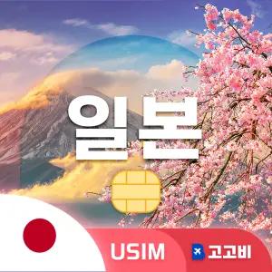 USIM 일본 유심 데이터 무제한 매일 500MB 1일