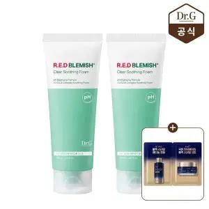 [닥터지] 약산성 레드 블레미쉬 클리어 수딩폼 150mL 1+1 [증정]블랙스네일 2열 샘플