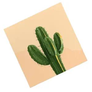 금산 그림색칠하기 선인장 25X25 유아그리기세트 아크릴그림그리기세트