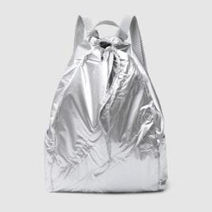 엄브로 샤이닝 스트링 백팩 BB UP323CBP71 SLV0 BLK0