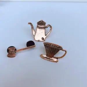 고품질 커피 빈티지 브로치 바리스타 주전자 필터 드리퍼 (WFGF6F6)