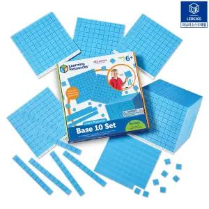 러닝리소스 수모형 자석 평면 모형 교구 (특대형) 수세기 십진법 숫자공부 연산 학습