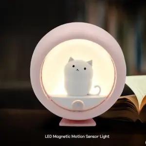 모션감지 LED 고양이 센서등 C200 모션감지LED 조명등 센서등 취침등 무드등 수유등 자동센서등