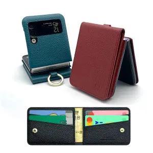 갤럭시z플립7 fe z플립6 z플립5 z플립4 z플립3 제트플립7 천연 소가죽 휴대폰 핸드폰 케이스