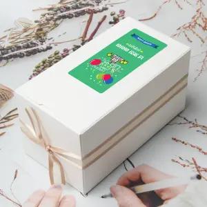 데일리양말선물세트 (선물포장.라벨제작) 학교 단체 학급 입학 졸업 어린이날 다문화