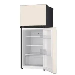 LG전자 2도어 일반냉장고 오브제컬렉션 215L 3등급 인버터 컴프레서 베이지 D215MEE13 운송료상이(로켓)