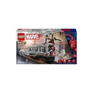 레고 슈퍼히어로 마블 76321 스파이더맨 대 닥터 옥토퍼스 지하철 장면