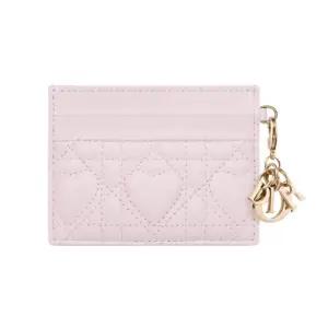 디올 LuckyLady Dior Freesia카드지갑 페일핑크하트S0974ONHG_M02N