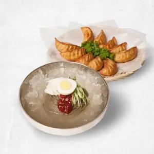 [보영만두] 냉면 4인분 + 만두 1kg 세트