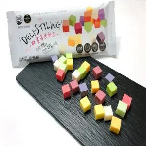 과일큐브치즈 8가지맛 80g 2개 크림치즈 큐브치즈 과일치즈 간식 안주 와인 베이글 디저트 카페 빵