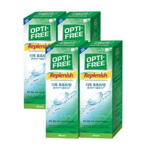 알콘 옵티프리 렌즈세척액 리플레니시 420mlx4개