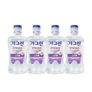 가그린 스트롱 구강청결제 750ml x4개