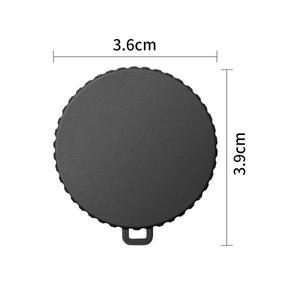 DJI Osmo Action 5 Pro 4 3 용 카메라 렌즈 먼지 커버 미끄럼 실리콘 보호 케이스 캡