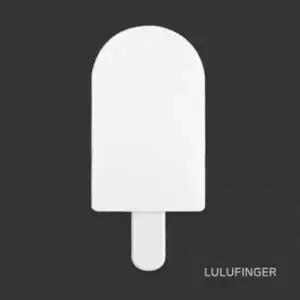 [룰루핑거] 아이스크림 거울 빗 세트 하양 6.2x13.5x1.2cm