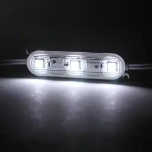 LED 3구모듈 커버형 백색 50구 1롤 창문 간판 테두리 조명 간접등 간접조명 12v