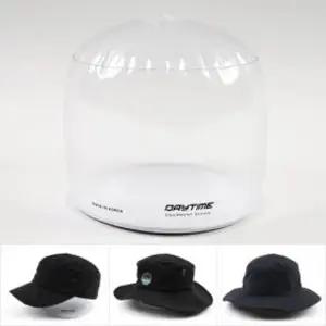 모자 받침대 2개 세트수납대 보관대 꽂이 홀더 투명 PVC 걸이 정리대 에어