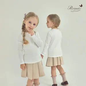 [대구백화점] [페리미츠]아동 여아 핫픽스 골지 티셔츠(P2535T182)