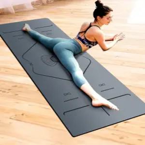 천연고무 요가매트 미끄럼방지 두꺼운 매트 홈트용 충격흡수 편안한 운동 피트니스