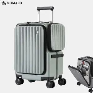 PC 100% 앞포켓 52cm(20인치) 스마트 노트북수납 TSA락 저소음 바퀴 전면오픈 캐리어