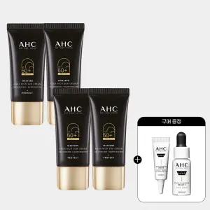 AHC 마스터즈 아쿠아리치 선크림 듀오 30ml(2개세트)+(GIFT)프로샷 세럼 5ml+프로샷 아이크림 5ml