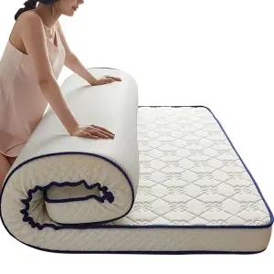 라지킹 사이즈 라텍스 매트리스 수면 쿠션 침대 2인용 바닥 공간