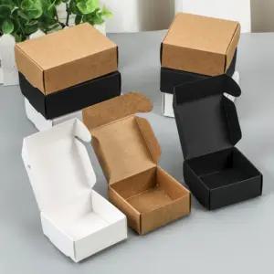 무지 미니 선물 박스 단 상자 6종 크라프트 종이 크래프트 원터치 작은 정사각 포장 답례품 싸바리박스 BOX