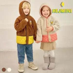 [헤이미니] 테디뽀글이후드점퍼