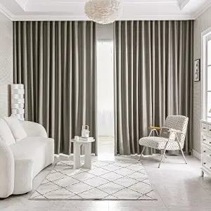 [지나송]형상기억 레일형 암막커튼(레일 별도) 대형