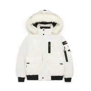 [롯데백화점]내셔널지오그래픽 타루가 남성 퍼 트리밍 후디 구스다운 점퍼 N224MDW030