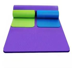 2인용 요가매트 대형 스트레칭 2m 웨이트 퍼플 블루 20mm 초보자