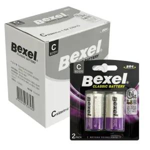 벡셀 C형 망간건전지2p x1박스(10개) R14 무수은 1.5v 가정용/전지/배터리/한박스/무수은/1박스/세트/C타입