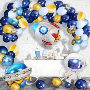 특별한 생일 이벤트 우주선 우주인 블루오션 풍선 세특별한풍선 파티풍선
