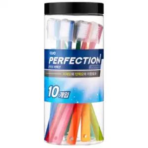 크리오 클리오 퍼펙션 향균 이중미세모 칫솔 10개입