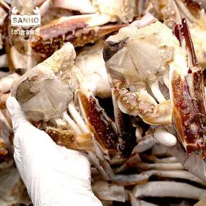 국내산 100% 절단 햇 꽃게 350g x 11팩