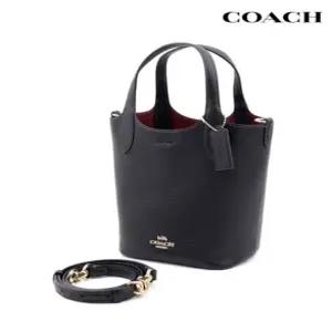 [백화점 AS 가능] 코치 크로스백 여성 버킷백 한나 블랙 CR168