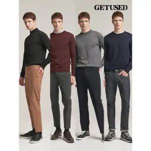 [겟유즈드]남) 모크넥 라운드넥 니트(HGOWCWV165P)