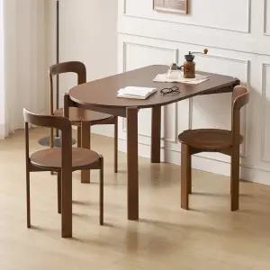 루바이 반타원형 테이블 세트(엔틱의자3) (수도권 무료배송)