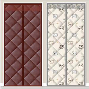 겨울커튼 방한커튼 현관문 난방비절약 컴바인 면커튼 겨울방한커튼 단축