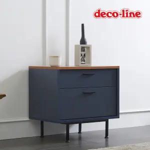 데코라인 코넬 포엠 600 2단 협탁 DTH010C (착불)