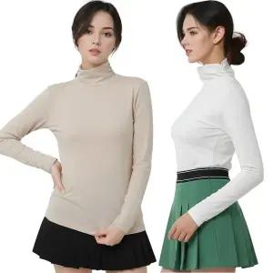 엔조이핏 골프 이너웨어 여성 기모 기능성 가을 겨울 긴팔 이너 티셔츠