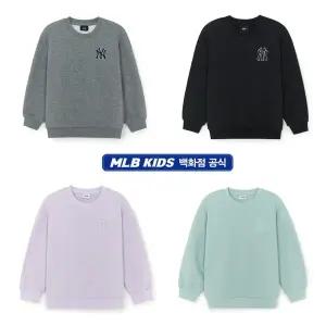 갤러리아 MLB엠엘비키즈 베이직 스몰로고 기모 아동맨투맨(7AMTB1756)