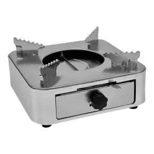 카엔 스텐 버너/카페 받침 글램핑 외식업 가스버너 음식점 화덕 스토브 조리도구 부탄 안전 삼발이