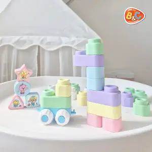 [비앤씨]뽀로로 말랑 TPR 소프트 블럭 30P